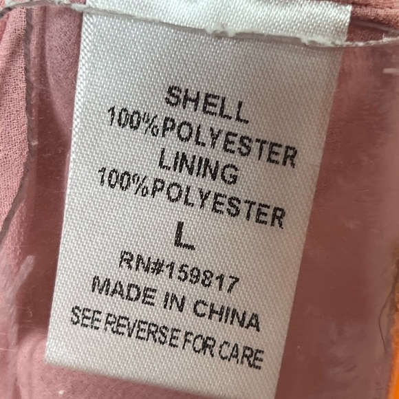 Altar’d State Mauve Ruffle Maxi Dress - Size L NWT - Picture 7 of 8